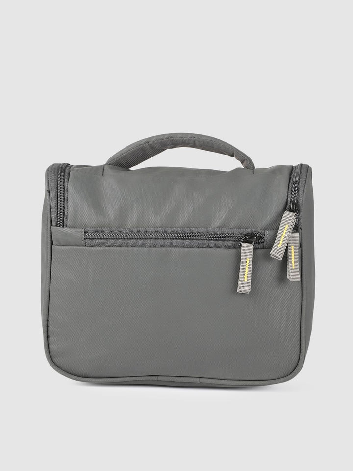 Gear Unisex Grey Solid Sauve Toilet Kit