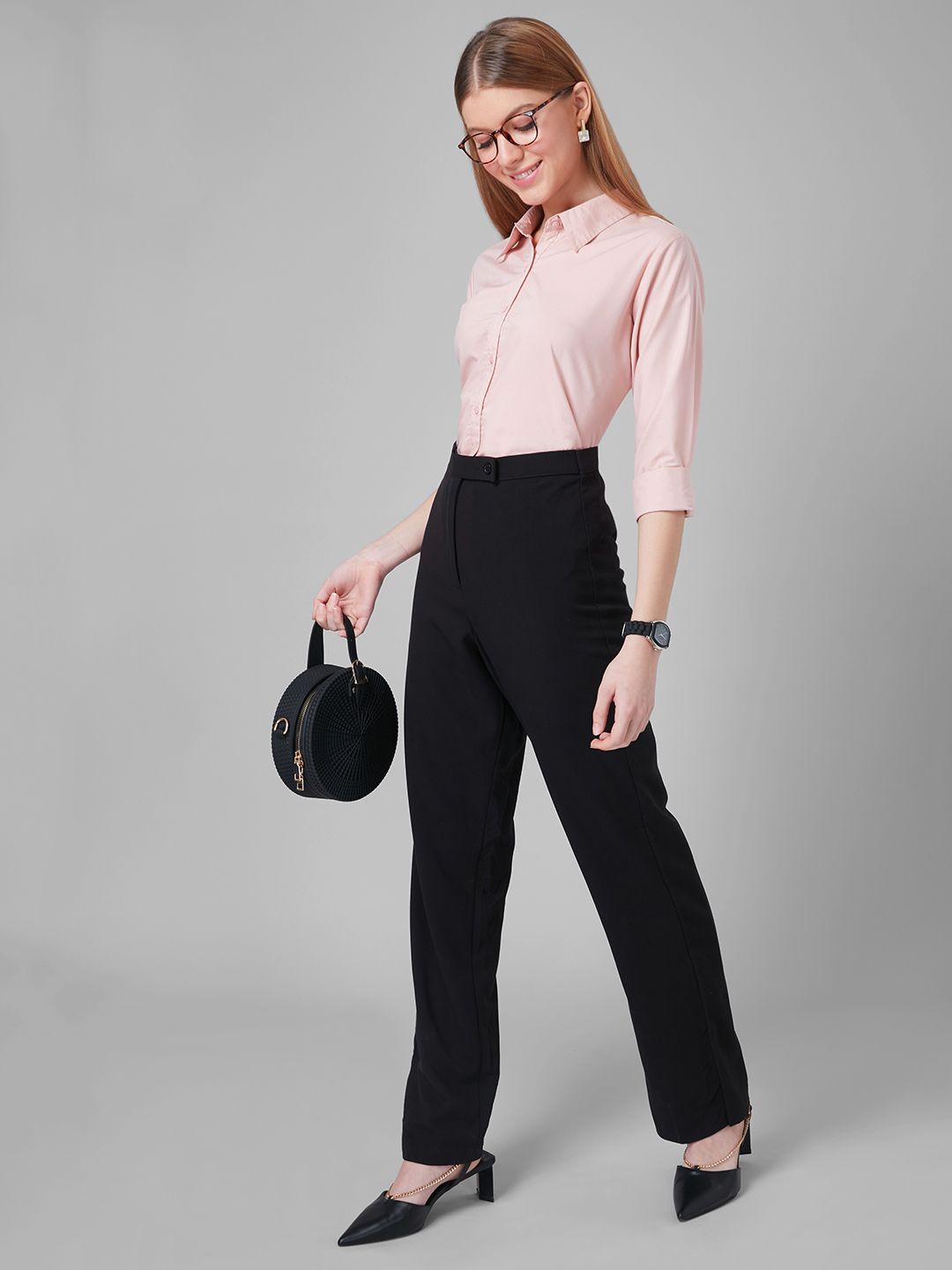 Style Quotient Women Solid Formal Shirt