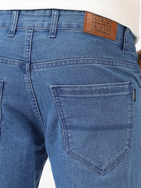 Urbano Fashion Men Blue Slim Fit Mid-Rise Clean Look Stretchable Jeans