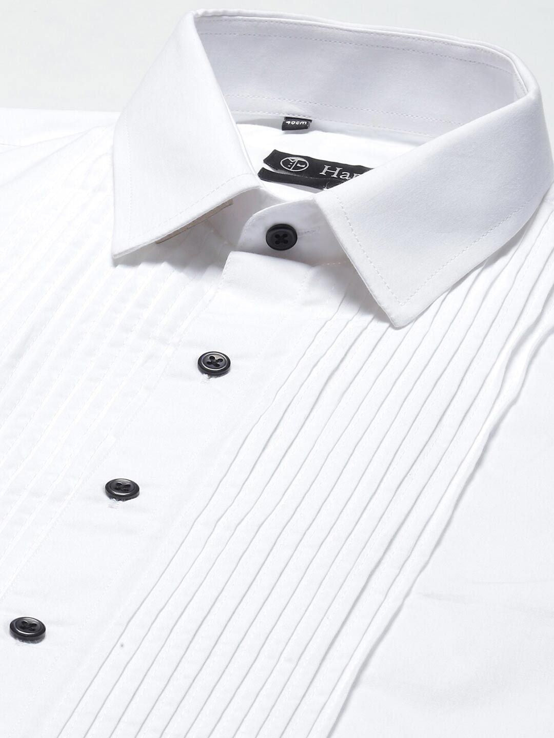 Hancock Spread Collar Comfort Pure Cotton Tuxedo Party Shirt
