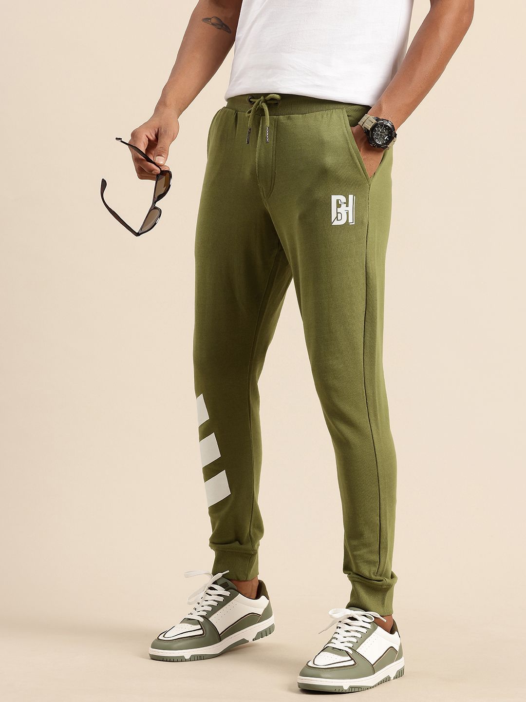 Being Human Men Pure Cotton Joggers