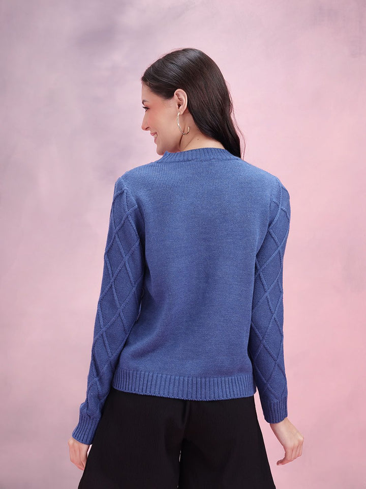 DressBerry Self-Design Acrylic Pullover