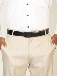 Teakwood Leathers Men Leather Reversible Formal Belt
