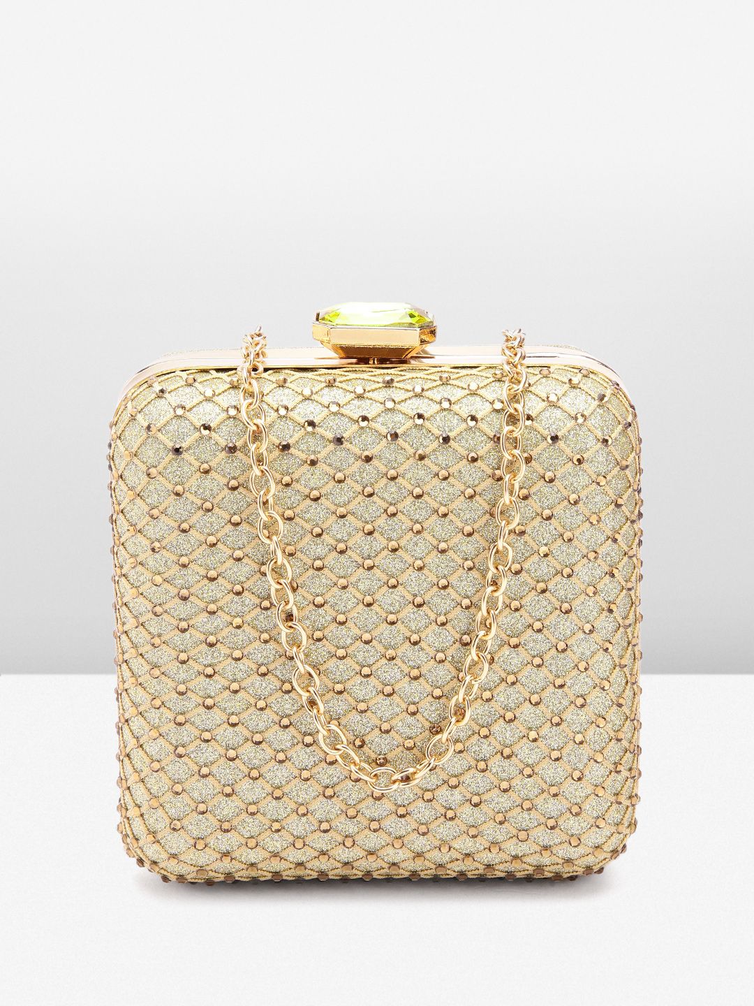 Lino Perros Embellished Party Box Clutch