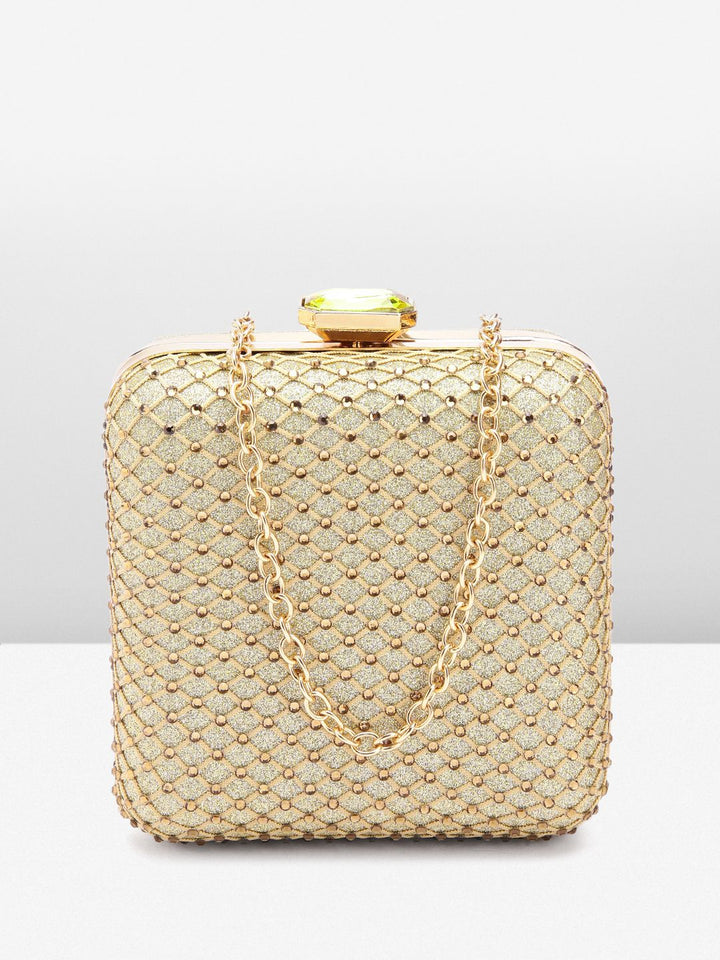 Lino Perros Embellished Party Box Clutch
