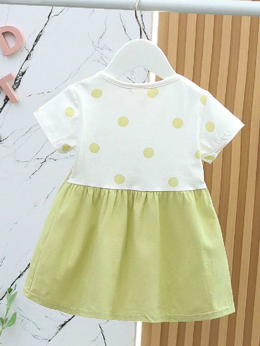 YK Girls Cotton Pinafore Dress