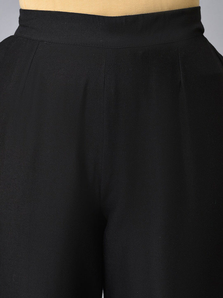 W Ethnic Motifs Printed Pure Cotton Straight Kurta with Trousers & Dupatta