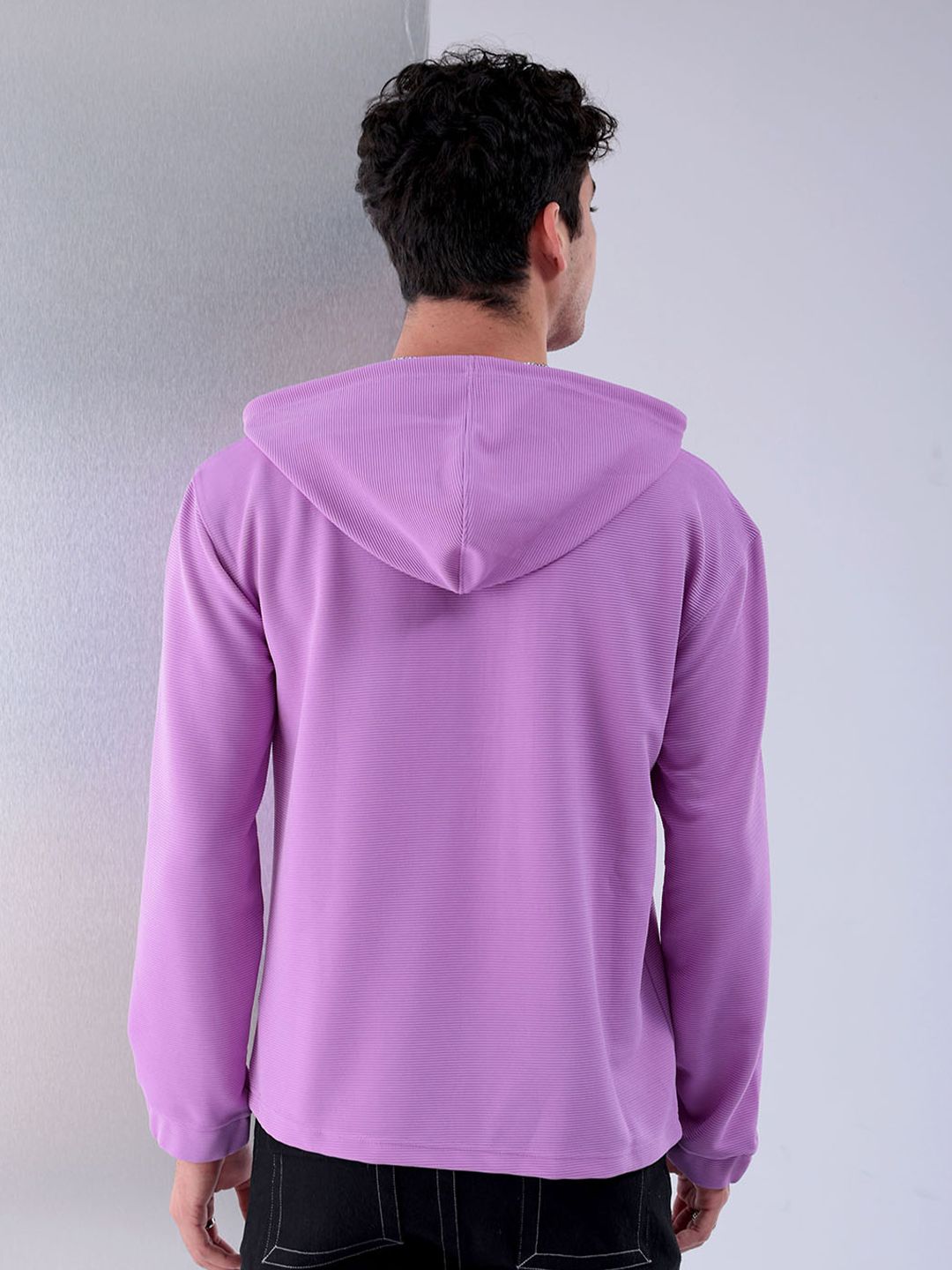 The Indian Garage Co Regular Fit Hood Neck Long Sleeves Casual Shirt