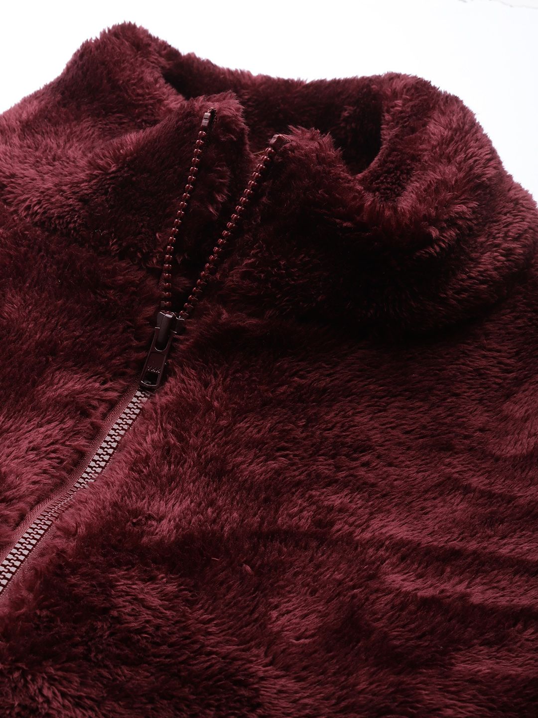 DressBerry Women Burgundy Tailored Jacket