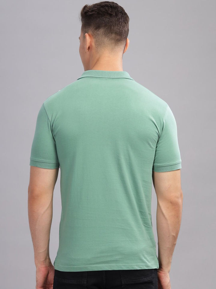 Baju-T Kapas Tulen Kolar Polo ADRO Bersaiz Besar