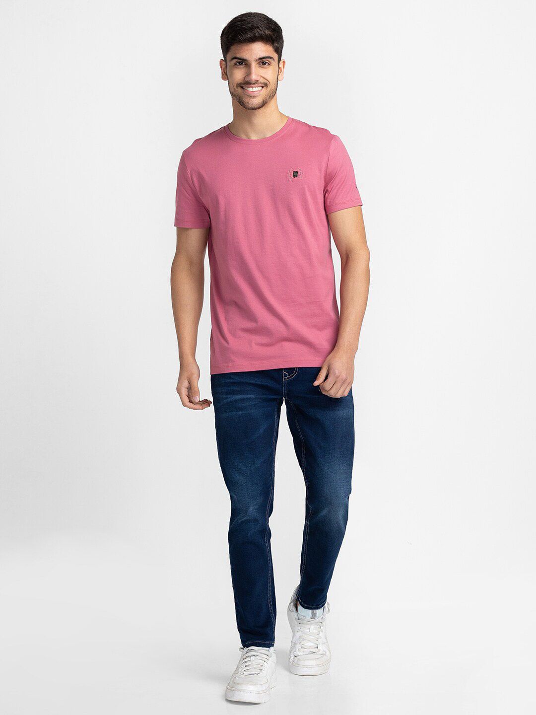 Being Human Round Neck Cotton T-Shirt