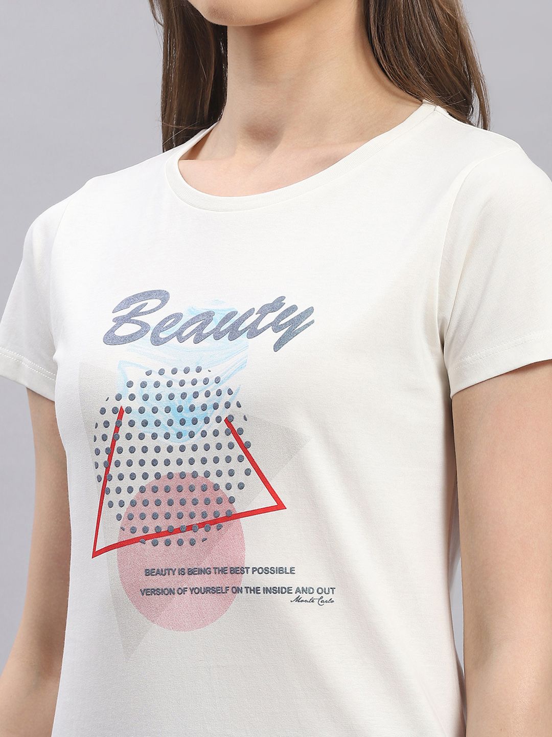 Monte Carlo Print Cotton Top