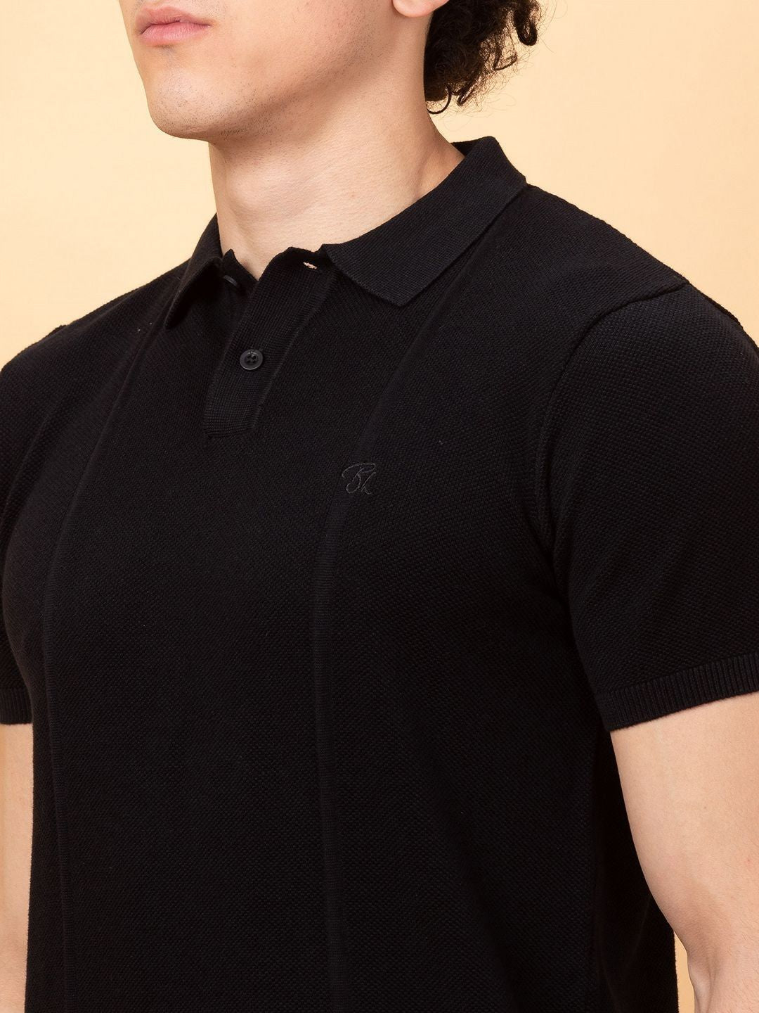 Being Human Men Polo Collar Pockets T-shirt