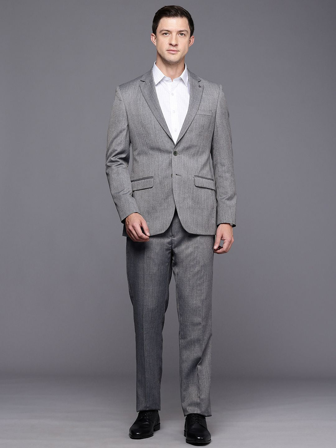 Raymond Contemporary Fit Notched Lapel Single-Breasted Formal 2 Piece Suits