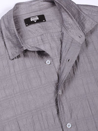 Thomas Scott Men Classic Slim Fit Opaque Casual Shirt