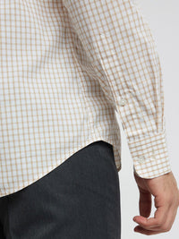 Park Avenue Slim Fit Checked Pure Cotton Formal Shirt