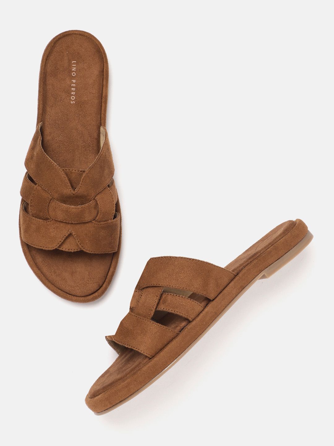 Lino Perros Women Open Toe Flats