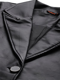 DressBerry Notched Lapel Collar Overcoat
