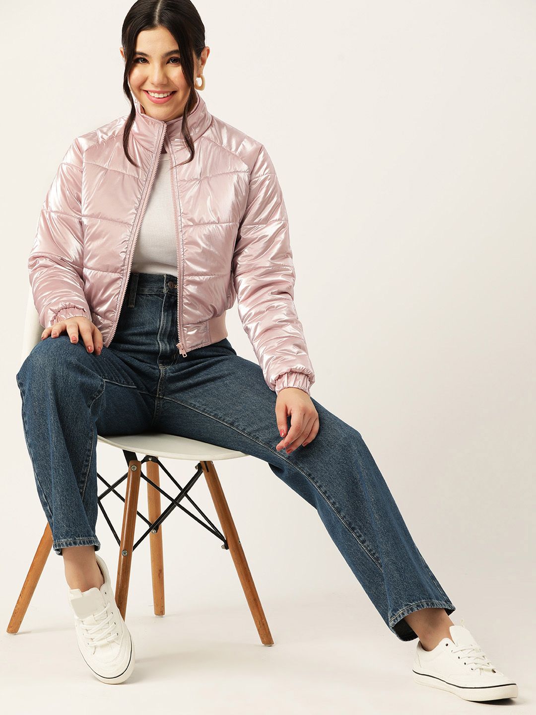 Jaket pengisar kolar dressberry mock
