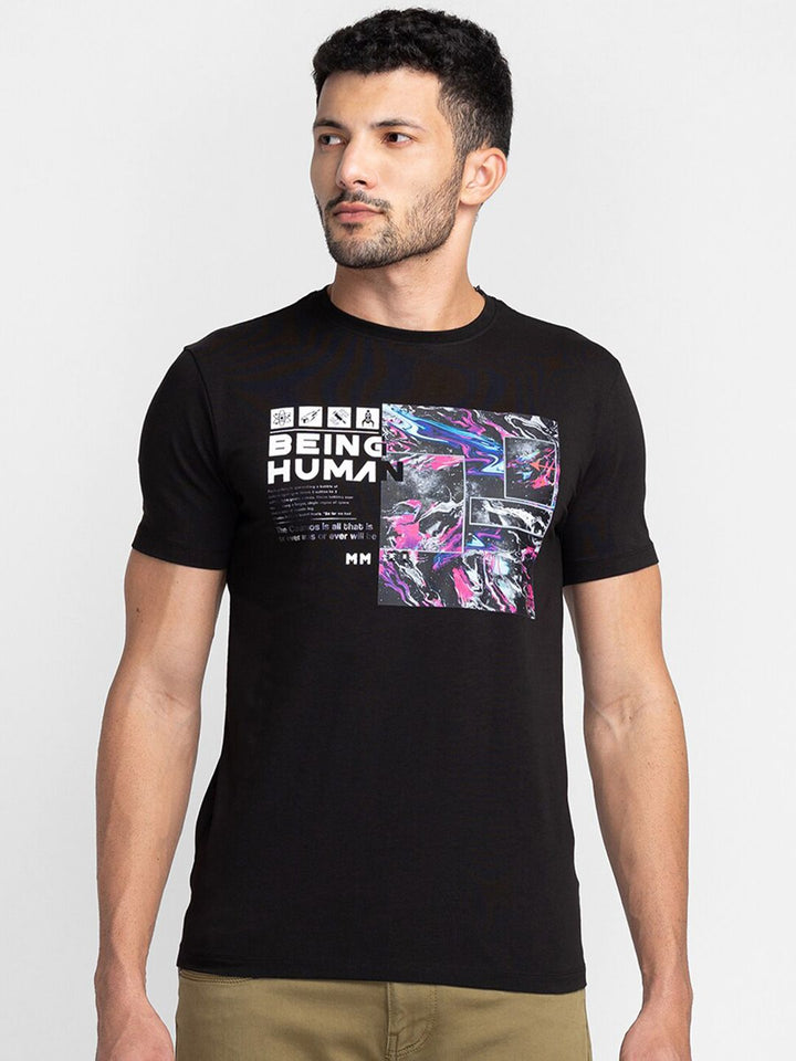 Being Human Graphic Printed T-shirt