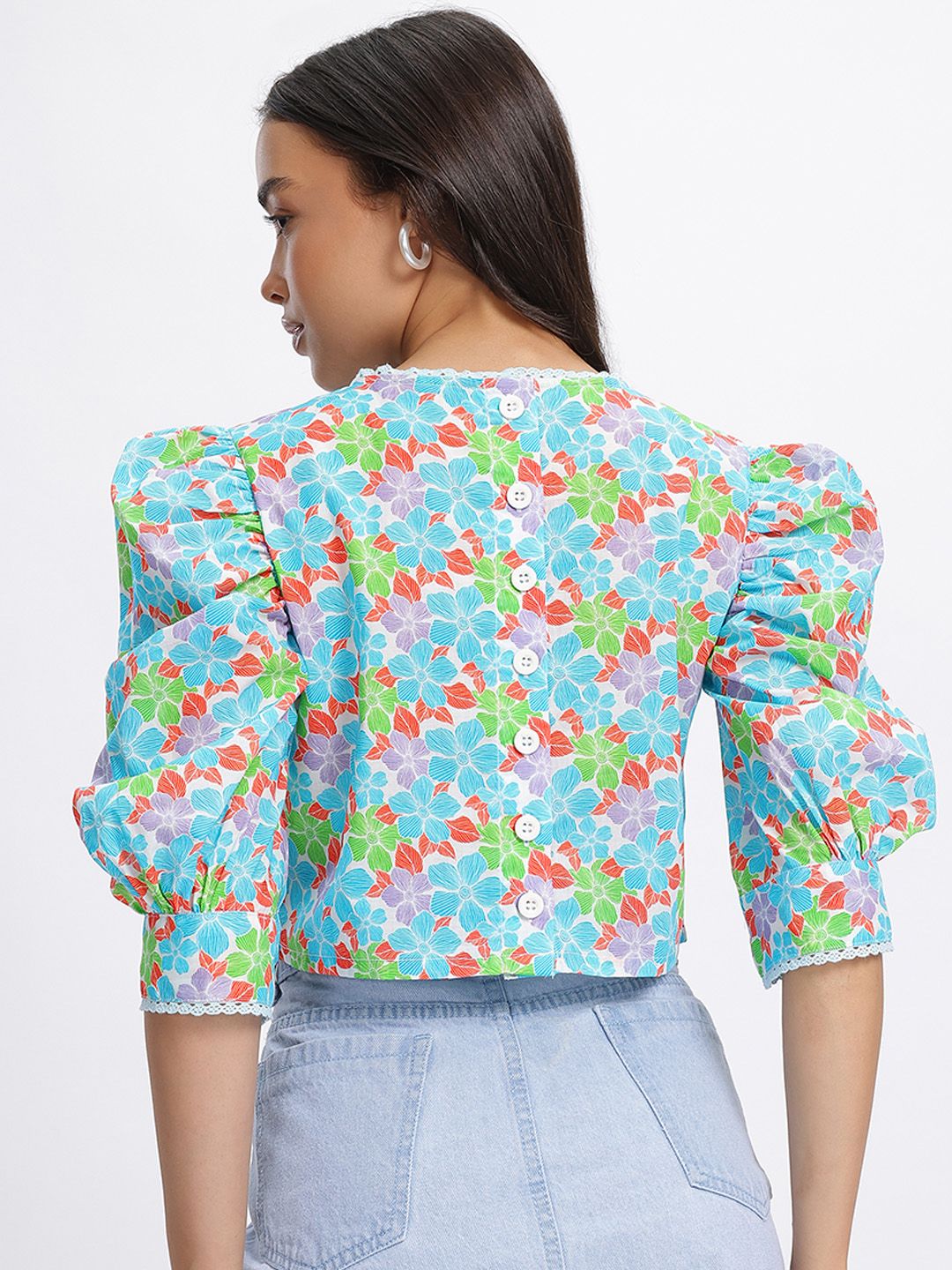 DressBerry Florals Printed Top