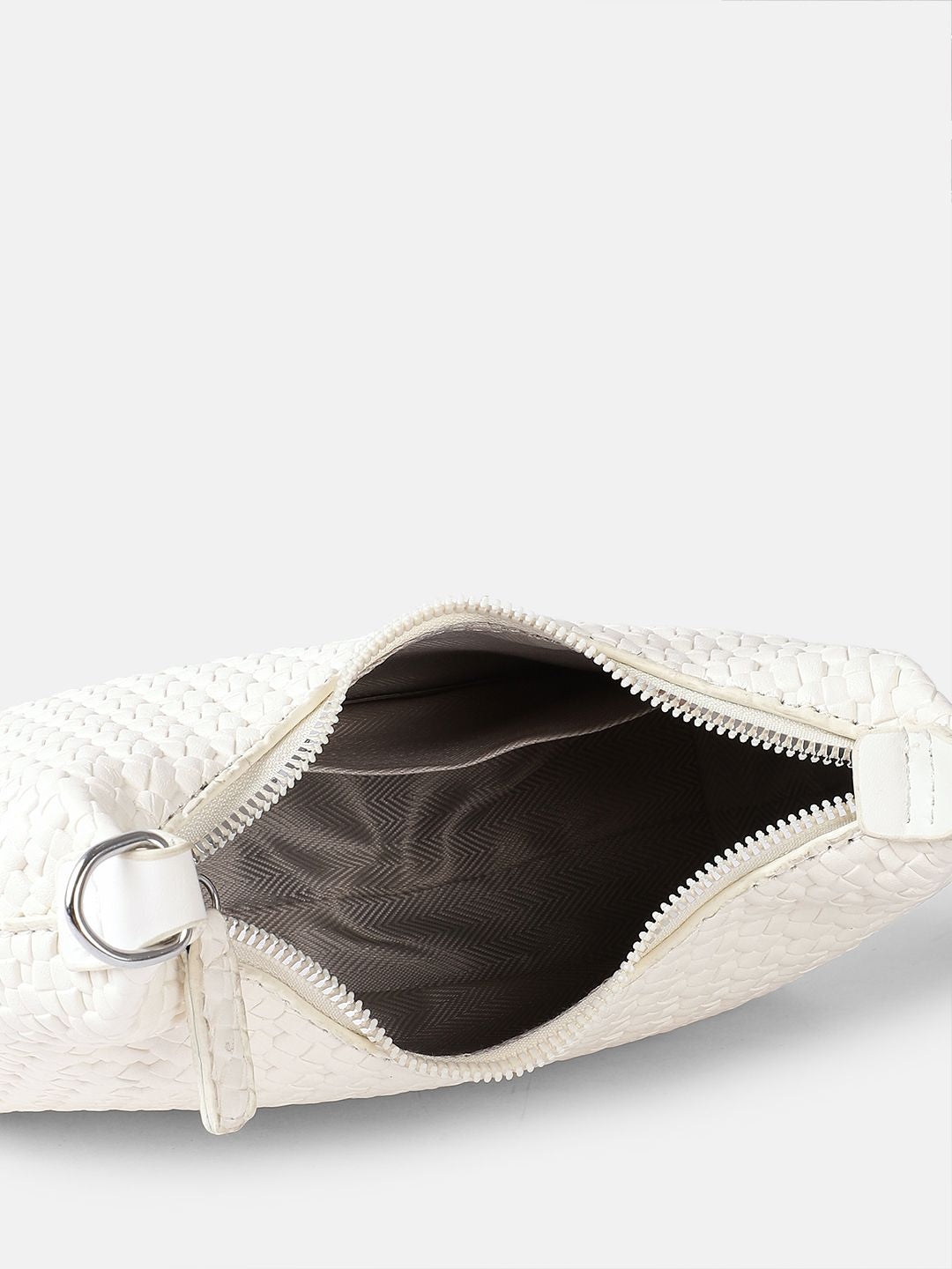 all about you Textured Structured Hobo Bag