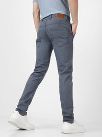 Urbano Fashion Men Grey Mid-Rise Slim Fit Clean Look Jeans