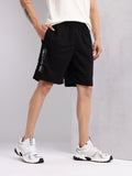 HRX by Hrithik Roshan Men Typography Printed Mid-Rise Regular Fit Shorts