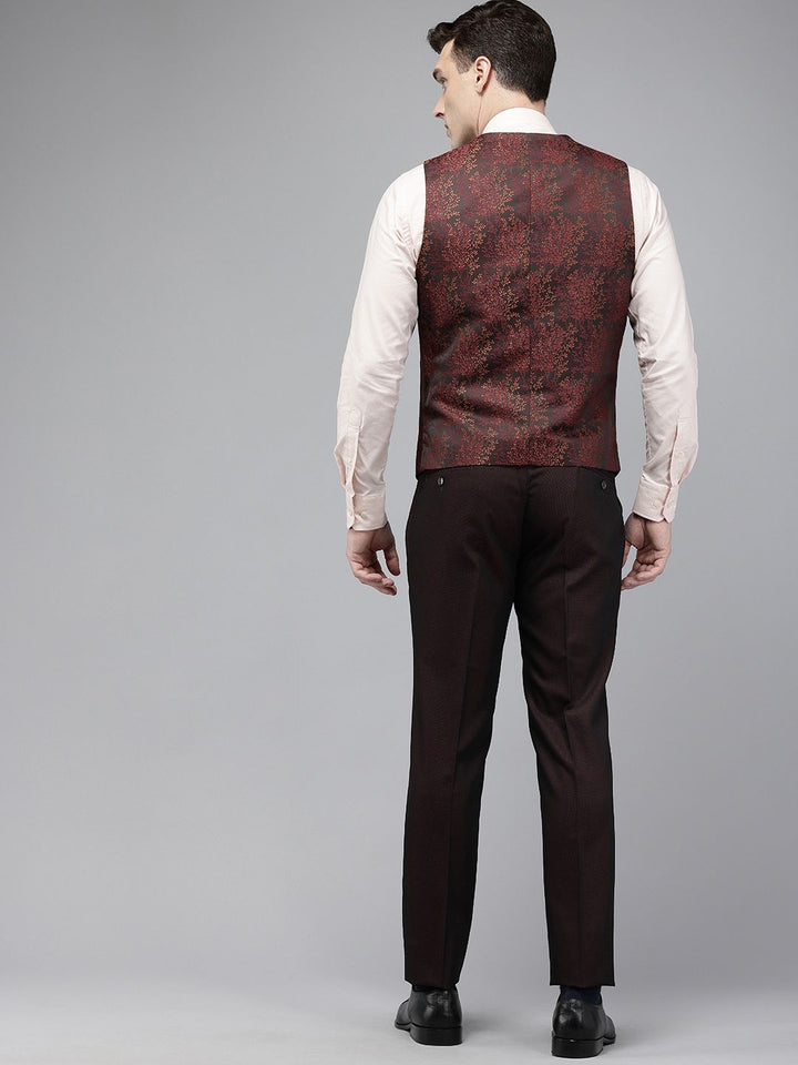 Park Avenue Super Slim Fit Peaked Lapel Single-Breasted 3 Piece Suit