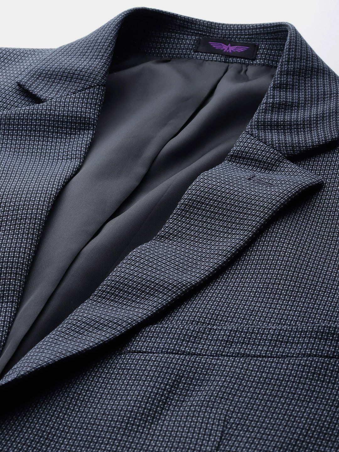 Park Avenue Super Slim Fit Single-Breasted Blazer