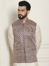 SOJANYA Jaket Nehru Sulam Lelaki