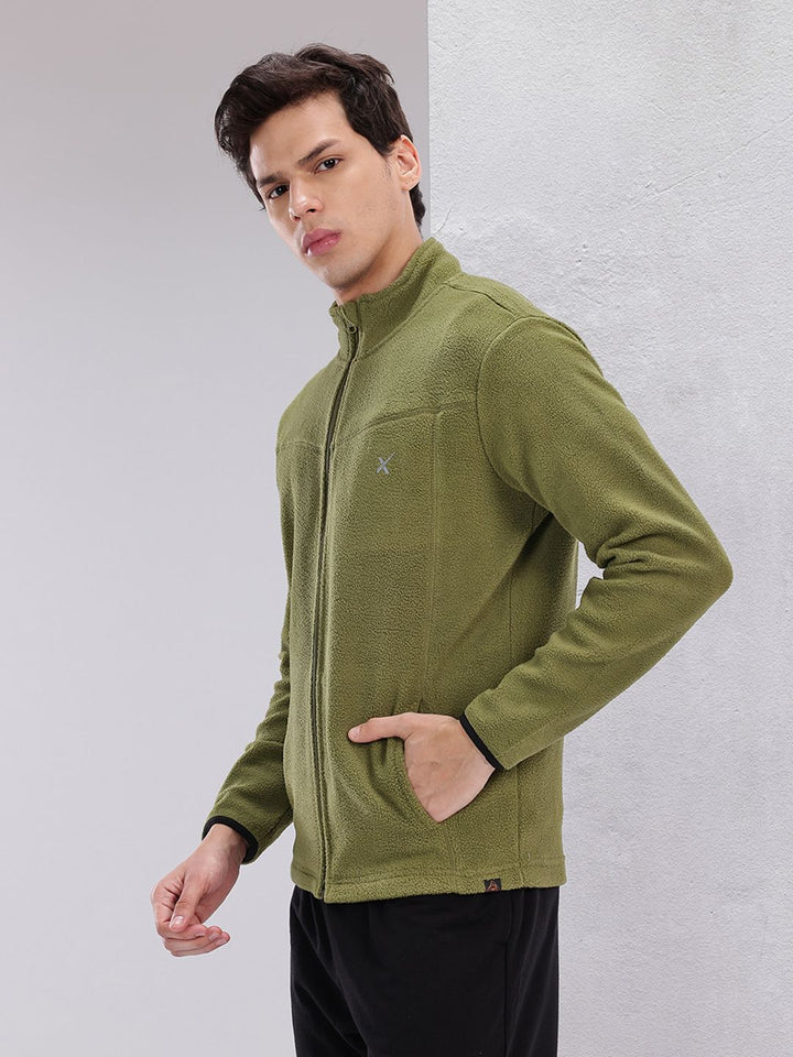 HRX by Hrithik Roshan Mock Collar Sweatshirt
