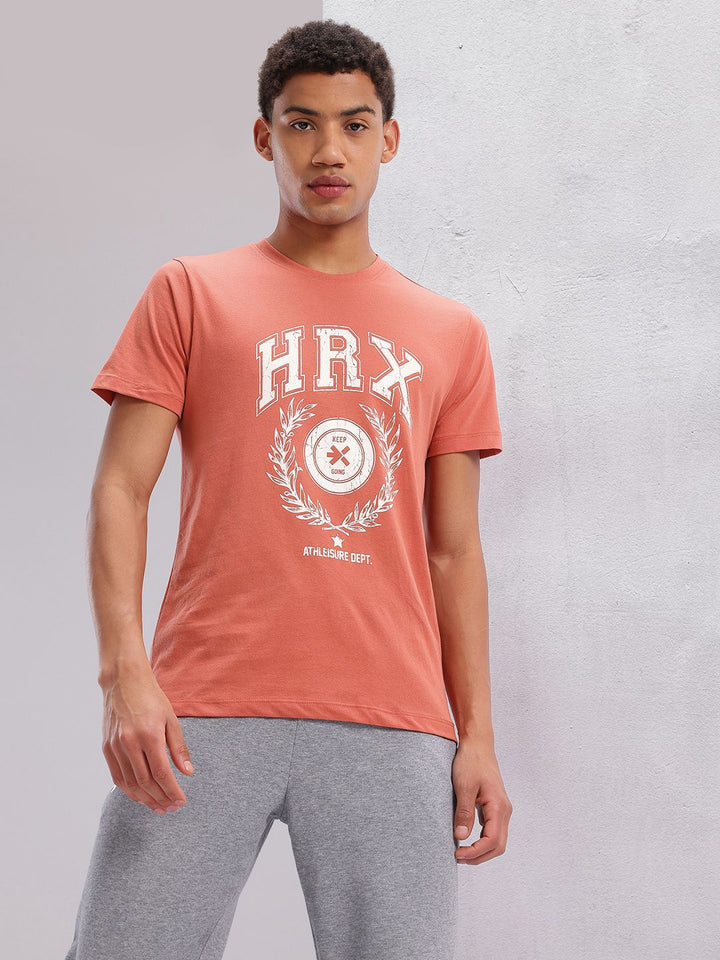 HRX by Hrithik Roshan Brand Logo Printed Lifestyle T-shirt