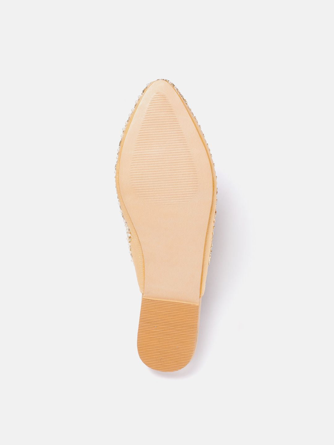House of Pataudi Embellished Ethnic Mules