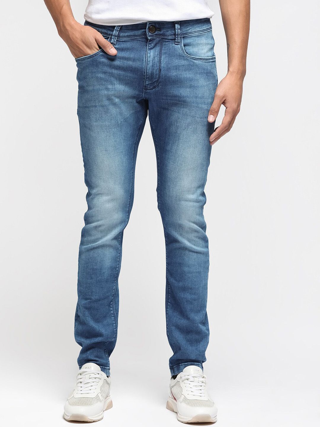 RARE RABBIT Men Arbok Slim Fit Stretchable Jeans