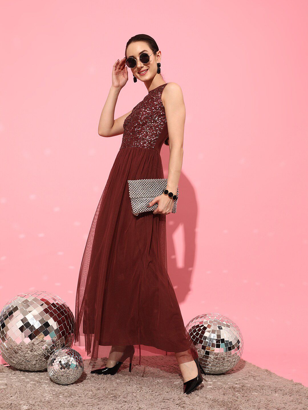 STREET 9 Sleeveless Sheath Party Dress