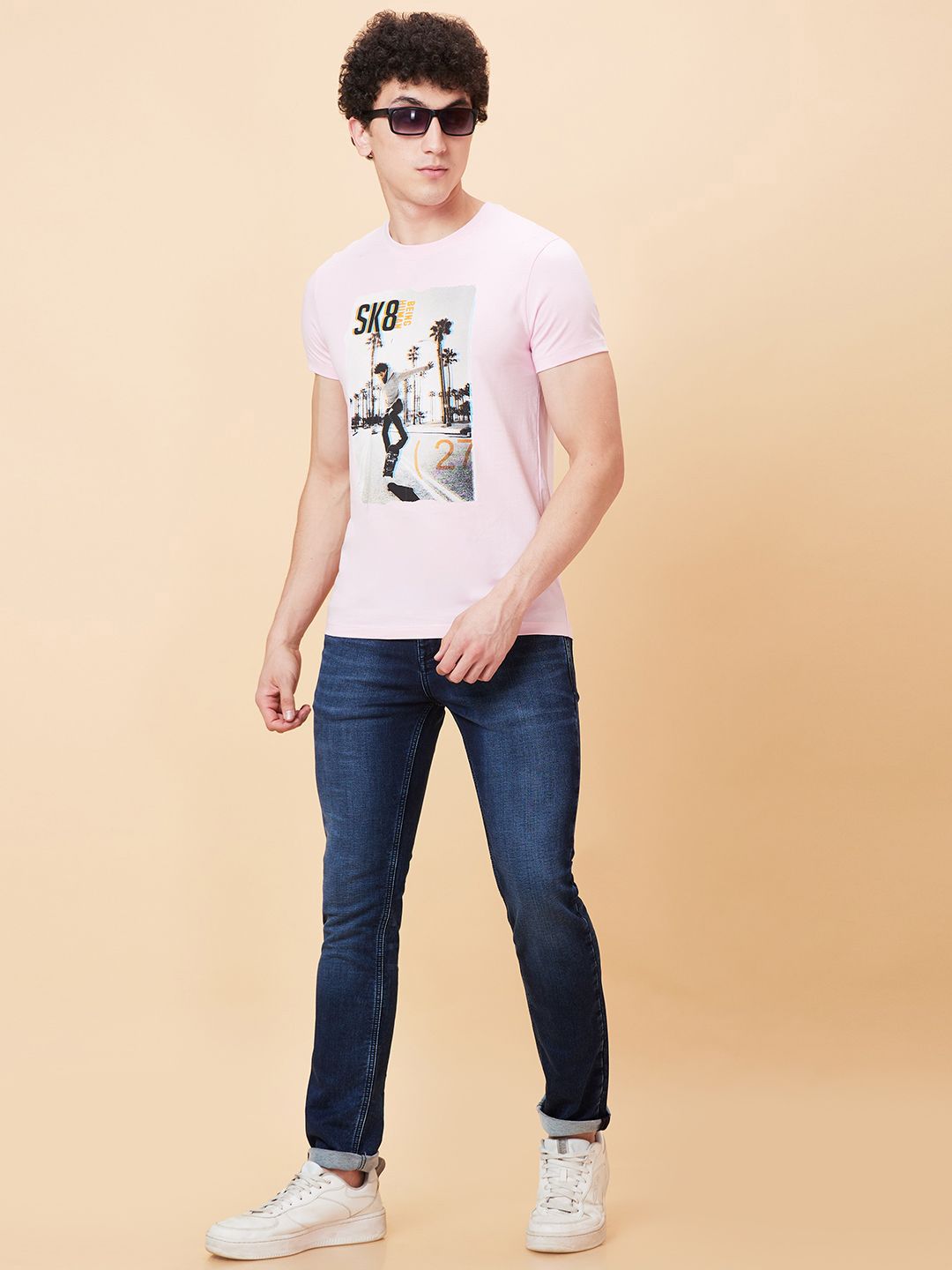 Being Human Men Slim Fit Heavy Fade Jeans