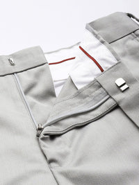 Park Avenue Men Textured Formal Trousers