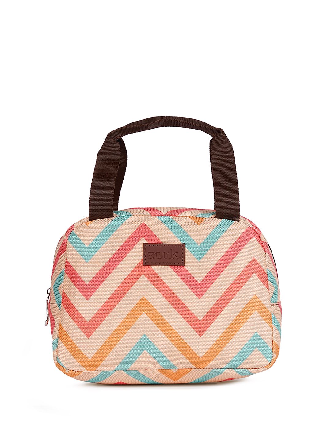 ZOUK Women Printed Insulated Lunch Bag