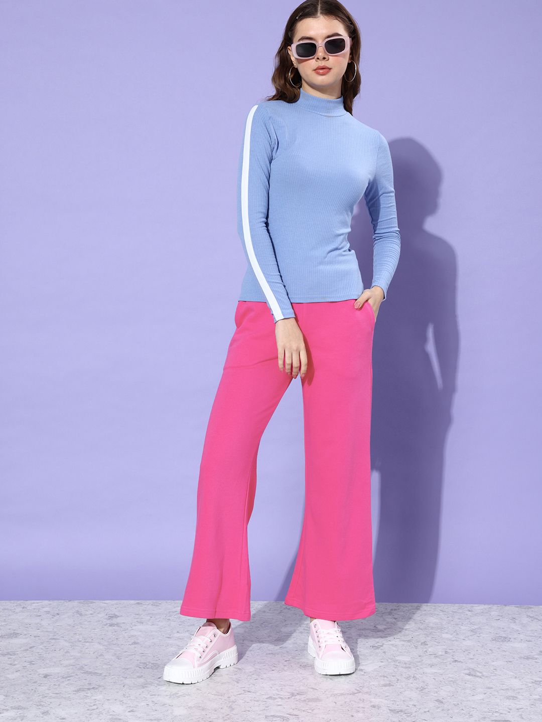DILLINGER Women Solid Relaxed Fit Track Pant