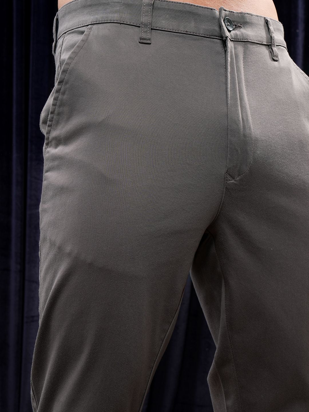 HIGHLANDER Premium Satin Chino Trousers