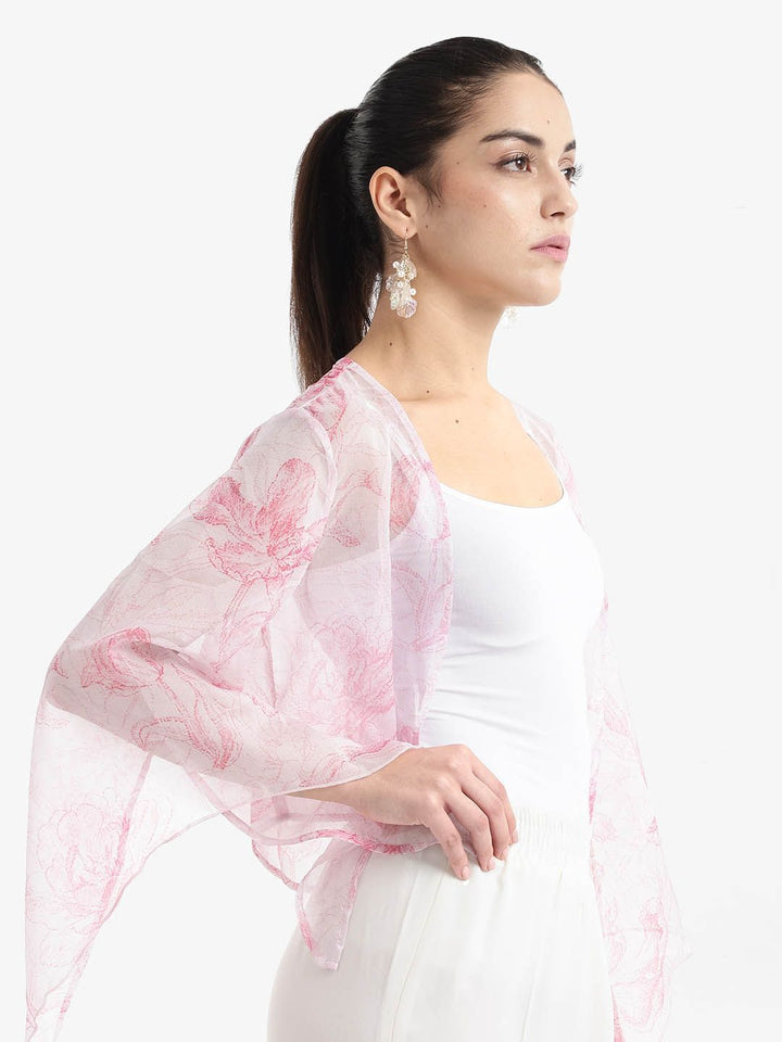 RAREISM Women Printed Shrug