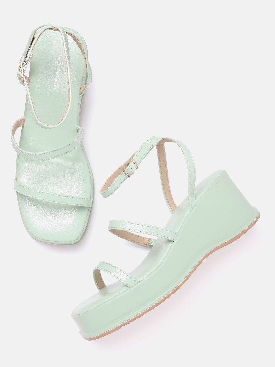 Lino Perros Women Mid-Top Wedge Heels