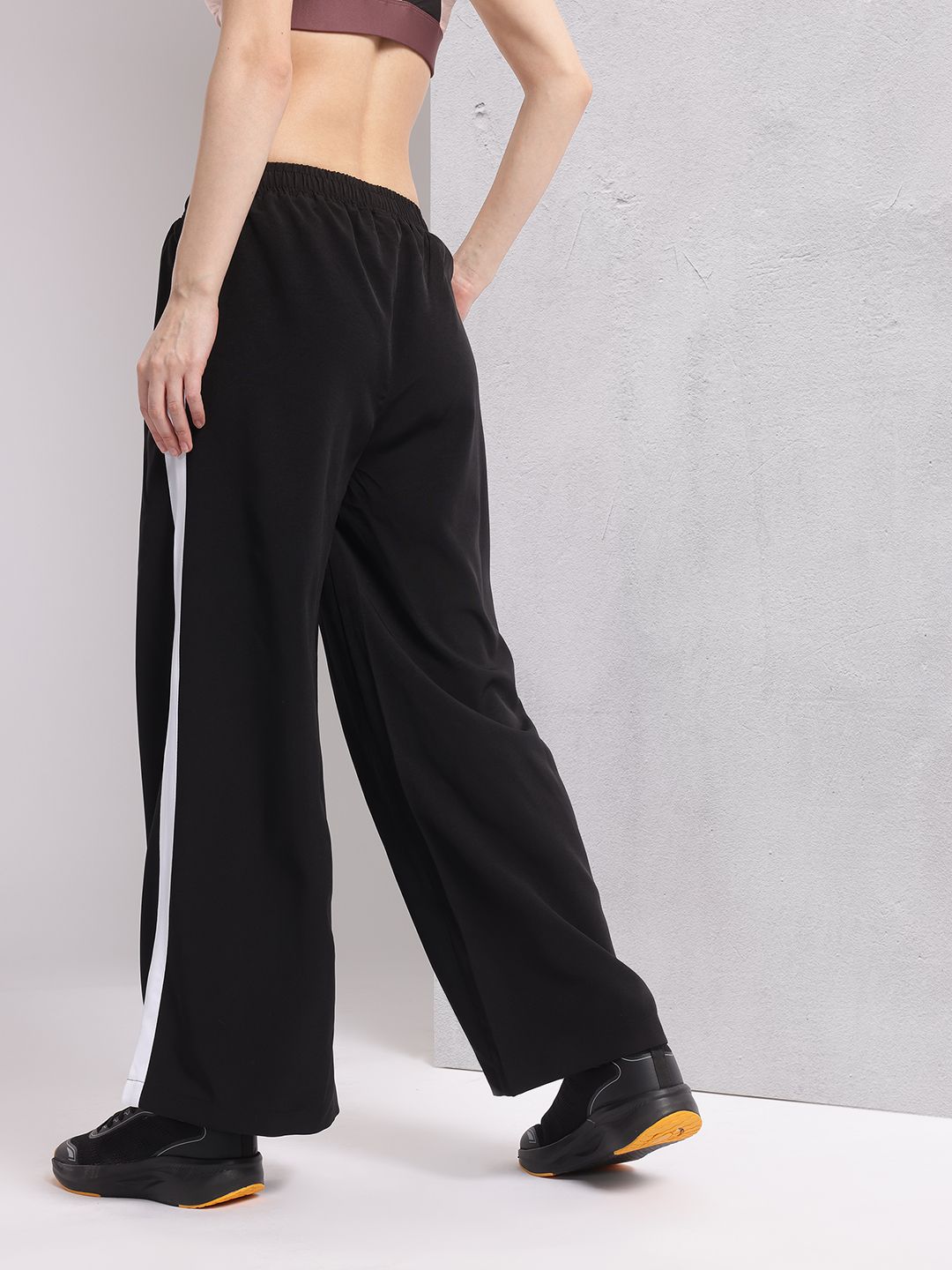 HRX by Hrithik Roshan Women Side Stripe Rapid-Dry Training Track Pants