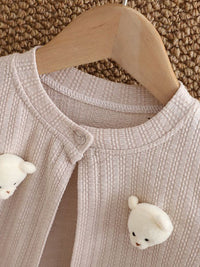 YK Girls Round Neck Cotton A-Line Dress