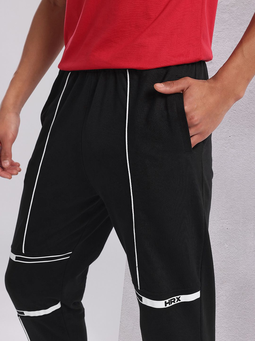HRX by Hrithik Roshan Men Striped Lifestyle Joggers