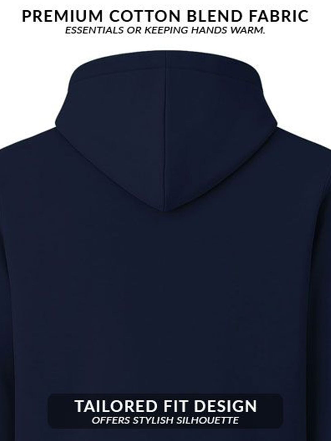 ADRO Men Printed Hooded Sweatshirt