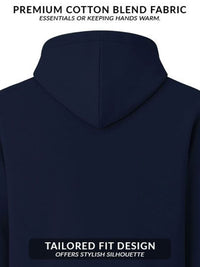 ADRO Men Printed Hooded Sweatshirt