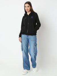 SPYKAR Women Hooded Sweatshirt