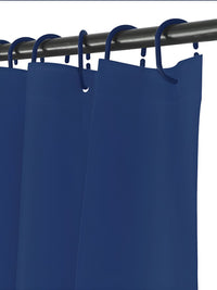 Story@home Purple & White Waterproof Shower Curtain
